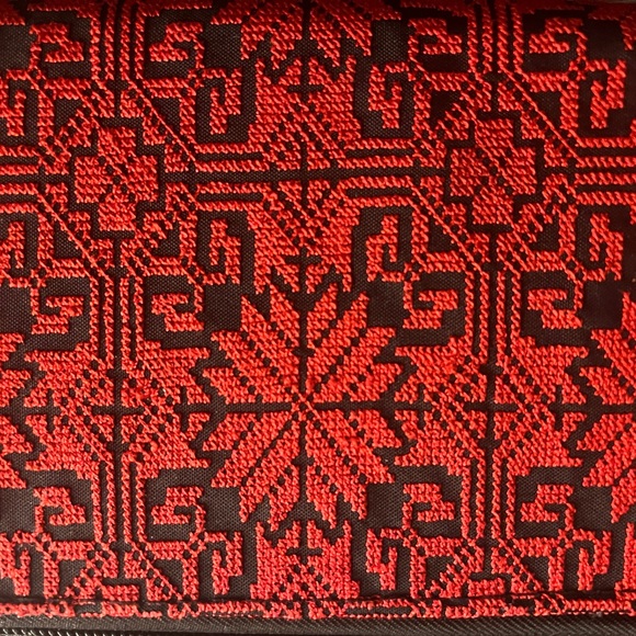 Hand Embroidered Tatreez Patterned Women's Bag - Picture 1 of 6